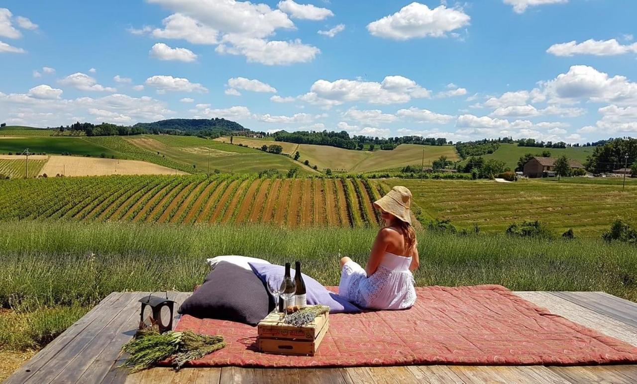 사비냐노 술 파나로 L'Alpenice Bioagriturismo 빌라 외부 사진