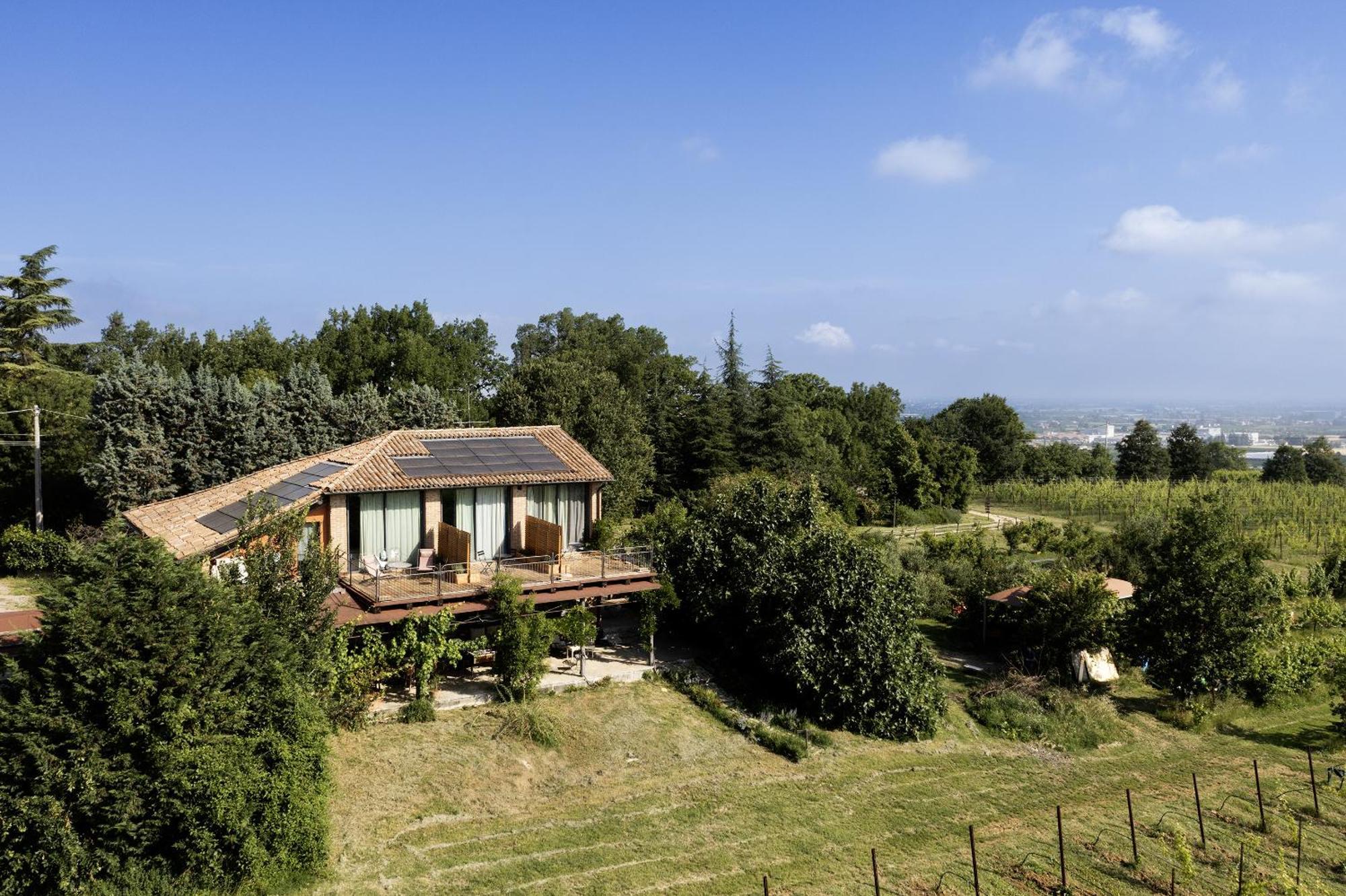 사비냐노 술 파나로 L'Alpenice Bioagriturismo 빌라 외부 사진